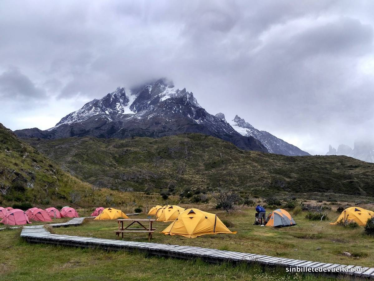 camping paine grande